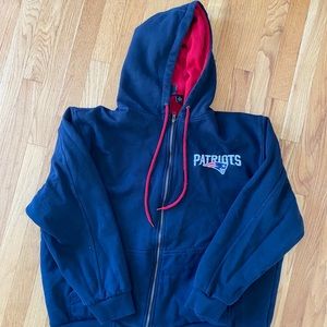 Men’s Zip Patriots hoodie
